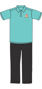 athlos shirt polo 140128 aqua w