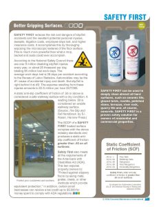 cmi safety first low w